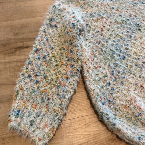 RAGA x Anthropologie Confetti Pullover Size Large Sweater Crewneck Soft Colorful - Picture 7 of 10